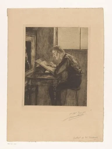 YR0131183 Portrait of Melchior Adam Weikard 5b523503